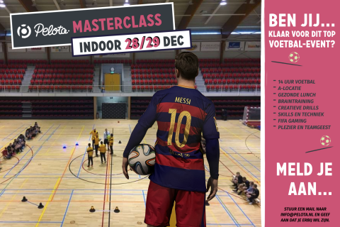 Pelota Masterclass voetbaltechniek - Indoor