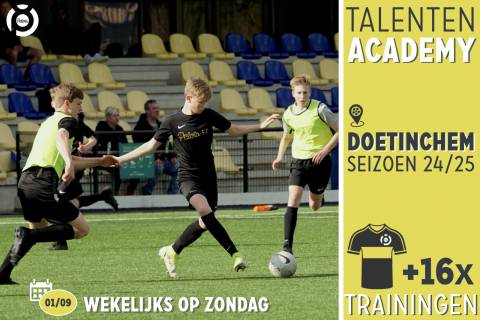 Voetbal Talenten Academie | Pelota Doetinchem + Pelota Nike Tenue